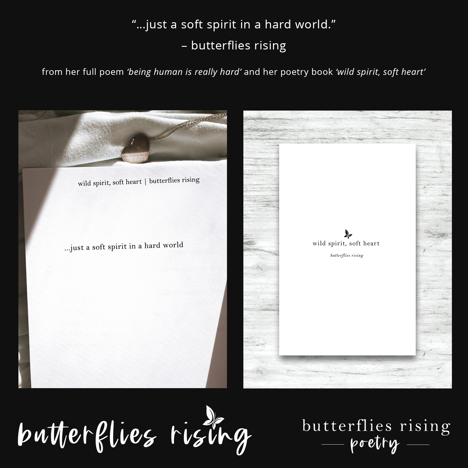 just a soft spirit in a hard world