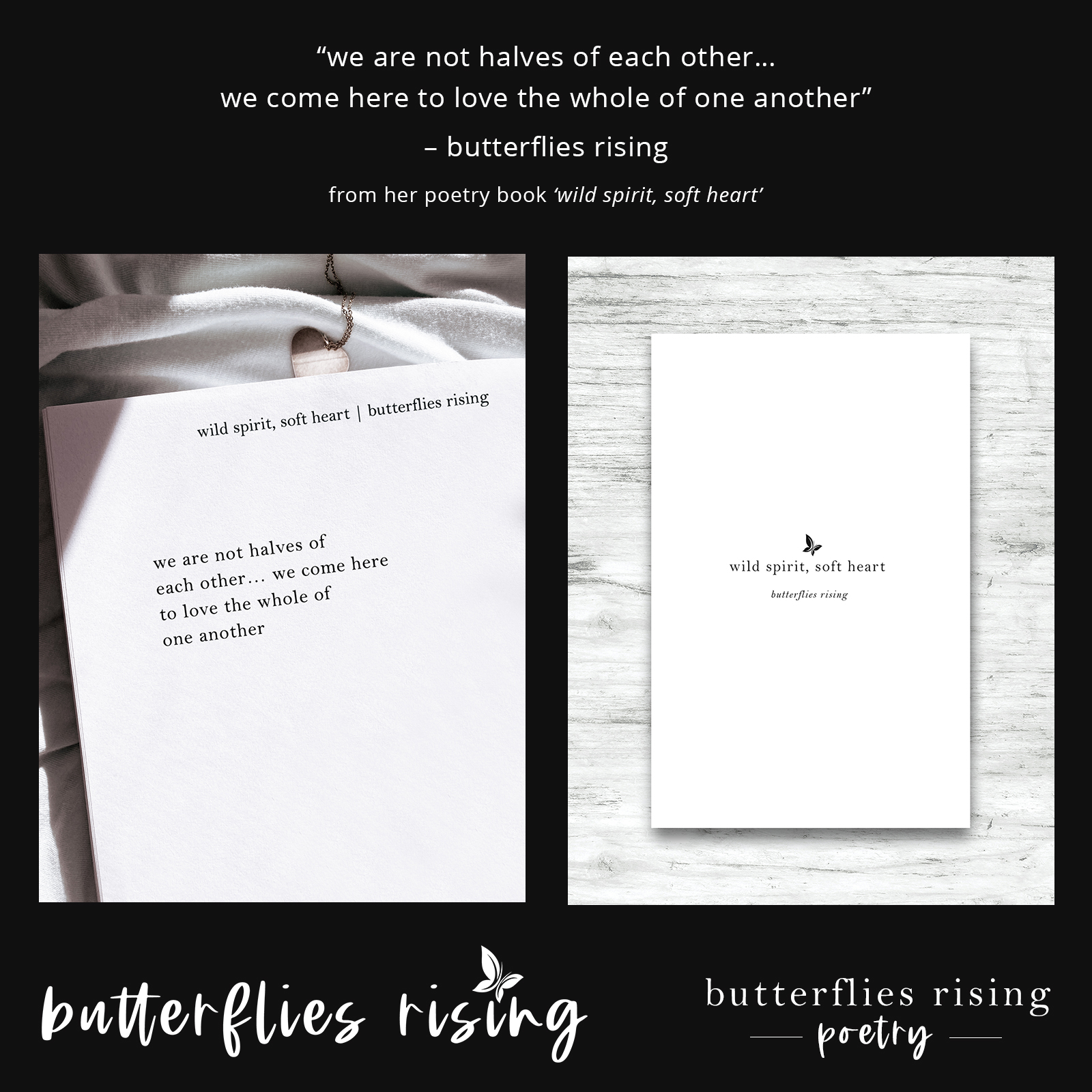 we are not halves of each other… we come here to love the whole of one another