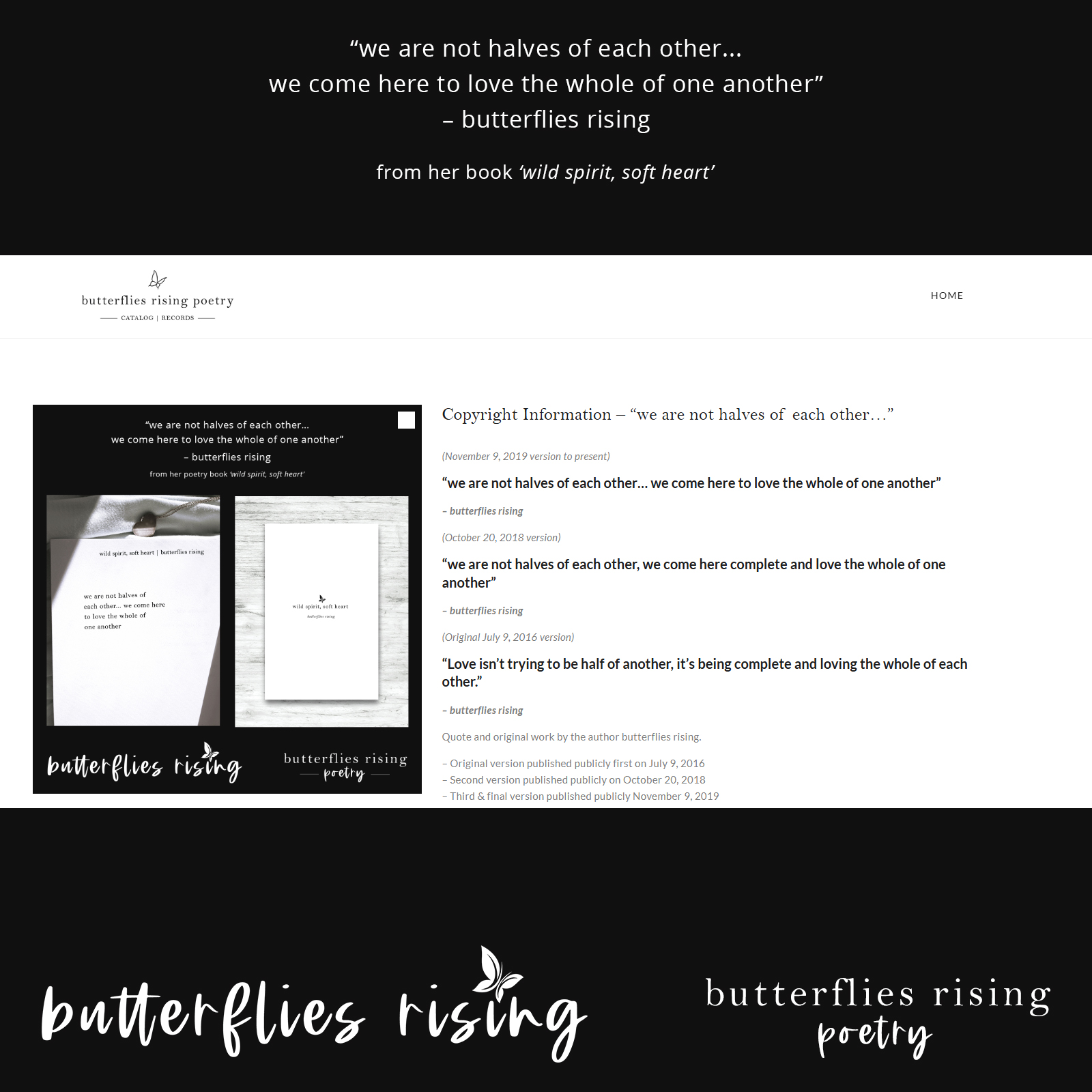 we are not halves of each other… we come here to love the whole of one another