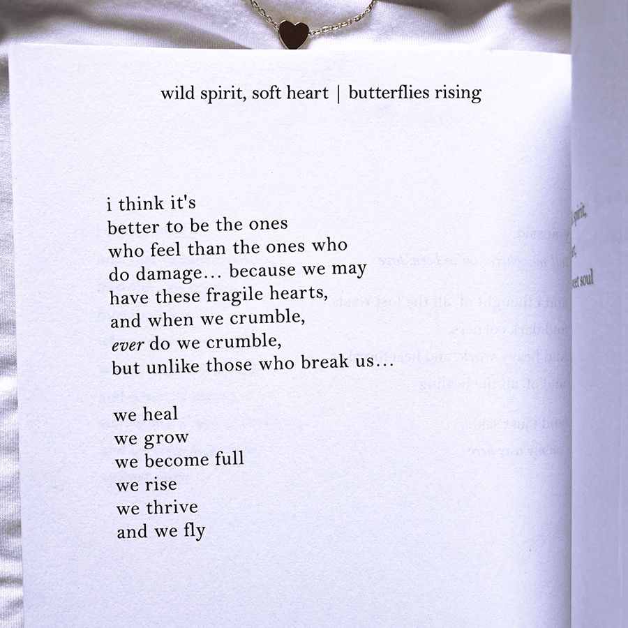 we may have these fragile hearts, and when we crumble, ever do we crumble
