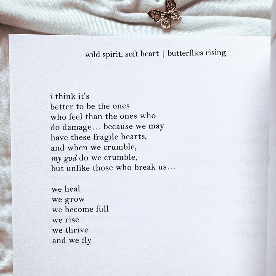 i think it's better to be the ones who feel than the ones who do damage
