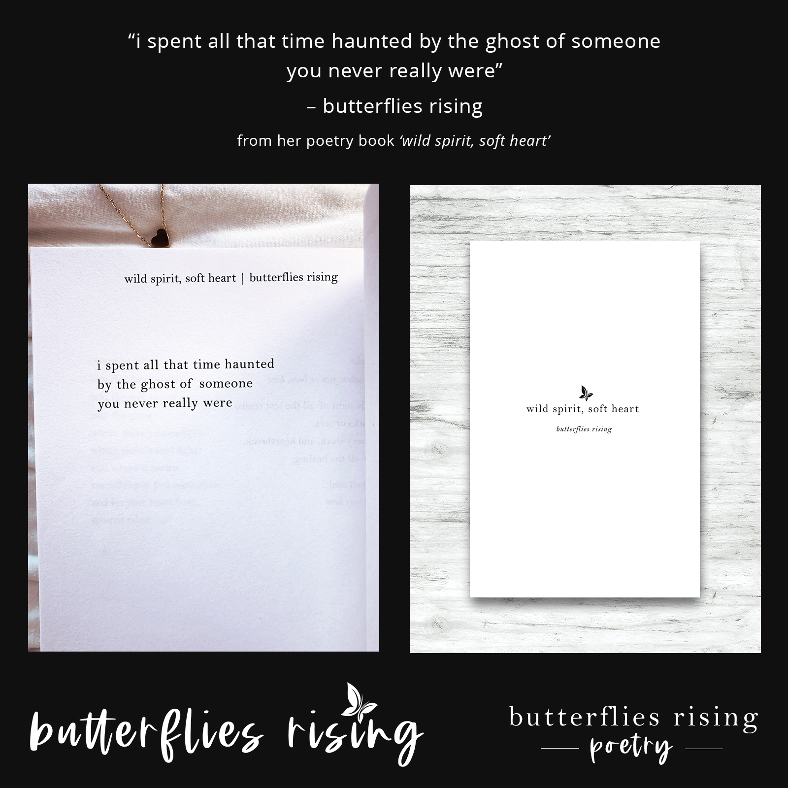 'i spent all that time haunted by the ghost of someone you never really were