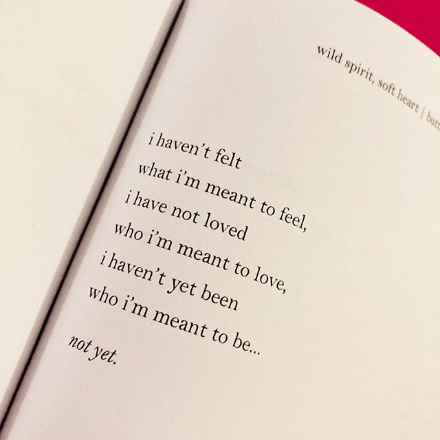 i have not loved who i’m meant to love