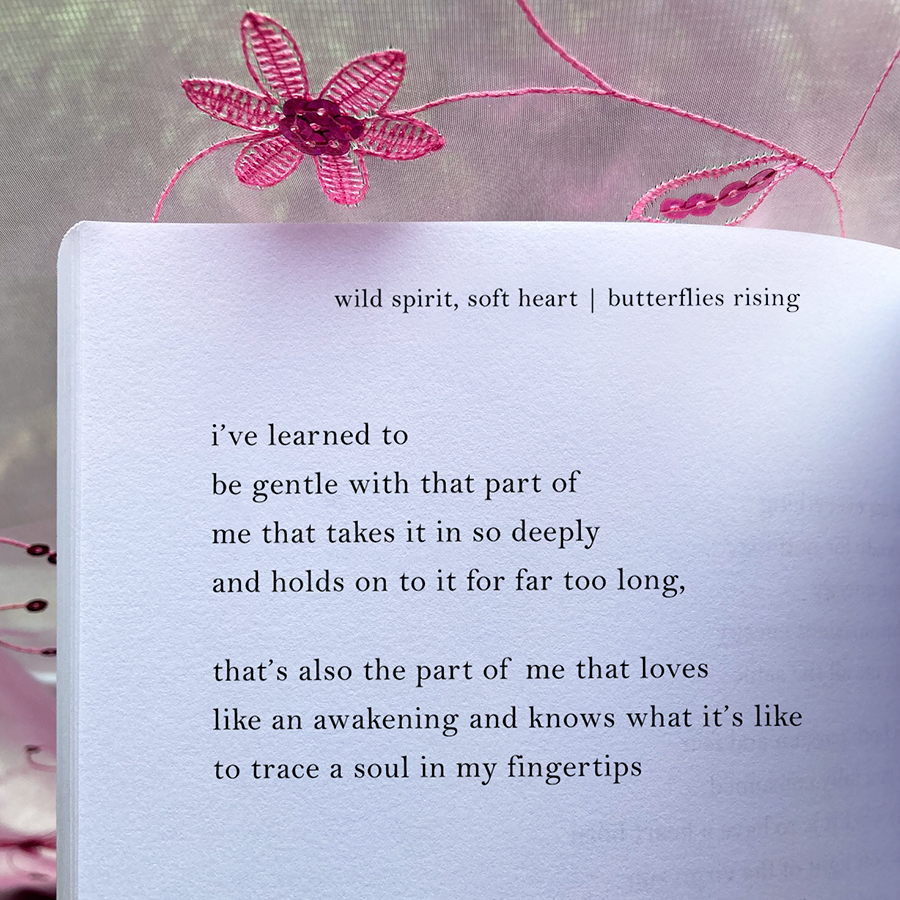 i’ve learned to be gentle with that part of me that takes it in so deeply and holds on to it for far too long