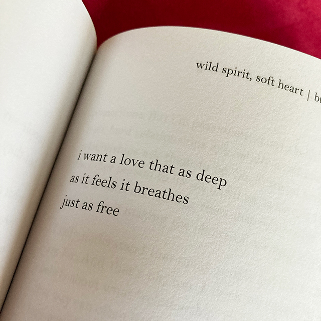 i want a love that as deep as it feels it breathes just as free