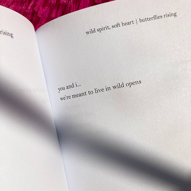 you and i... we're meant to live in wild opens