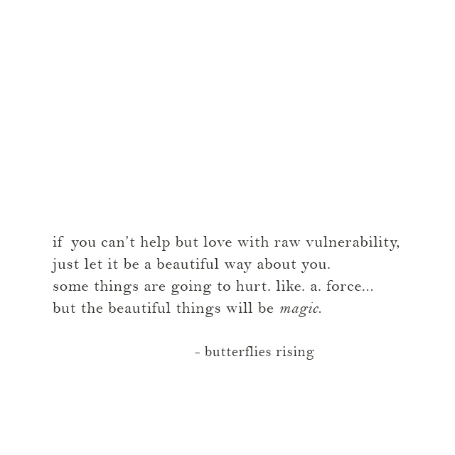if you can’t help but love with raw vulnerability