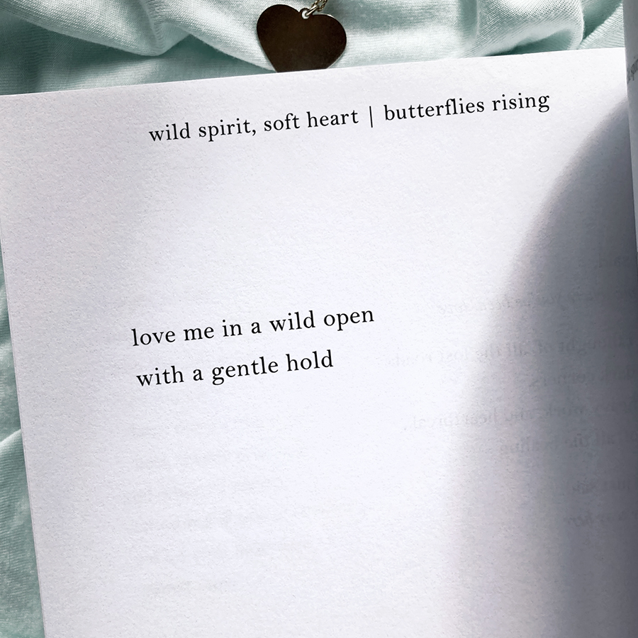 love me in a wild open with a gentle hold