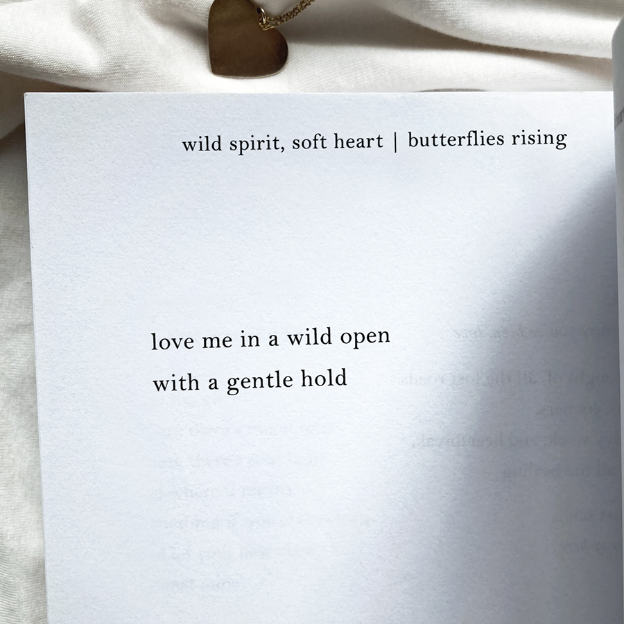 love me in a wild open with a gentle hold