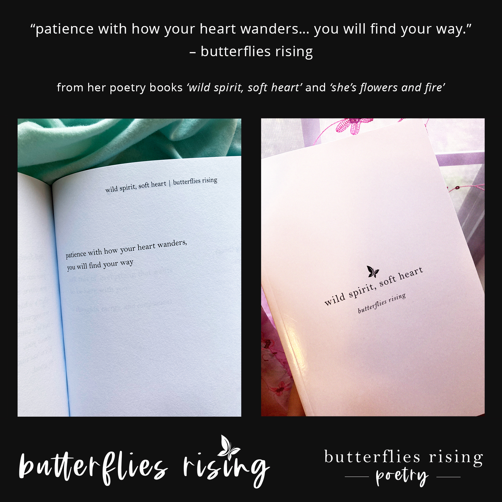 patience with how your heart wanders... you will find your way