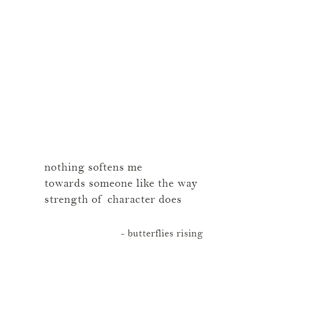 the way strength of character does