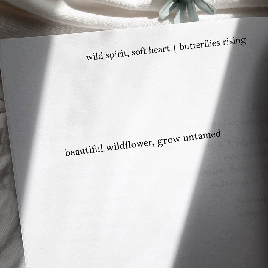 beautiful wildflower, grow untamed