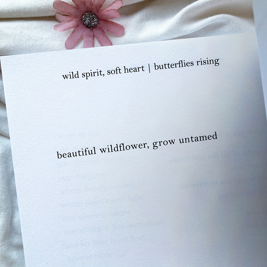 beautiful wildflower, grow untamed