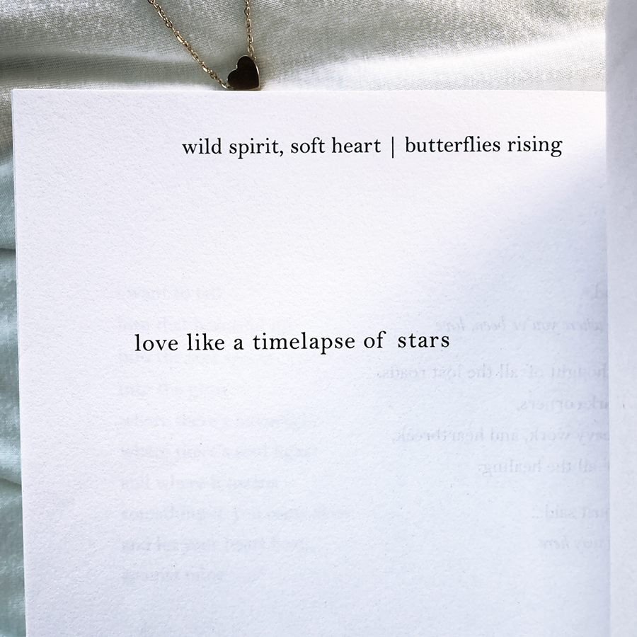 love like a timelapse of stars