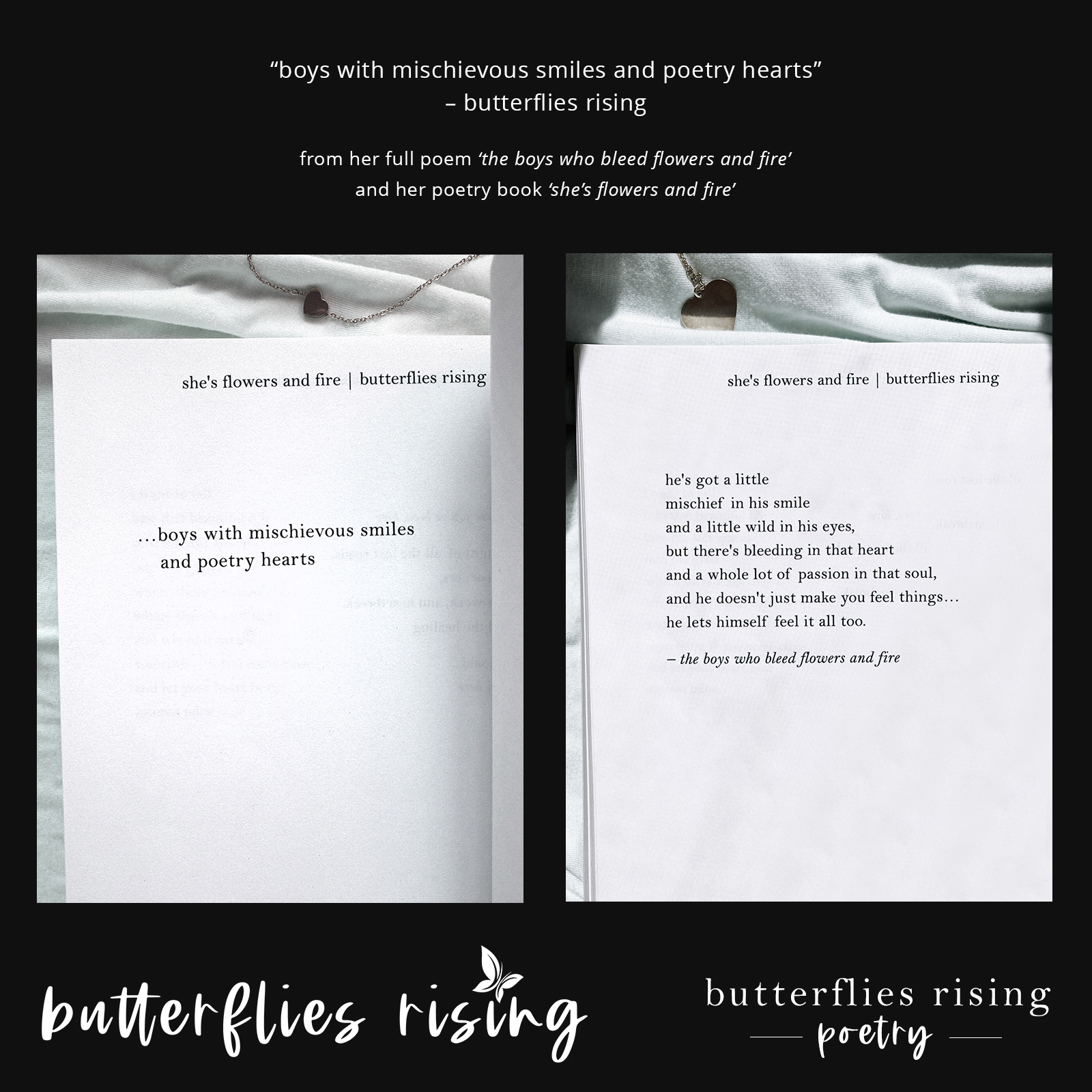 boys with mischievous smiles and poetry hearts