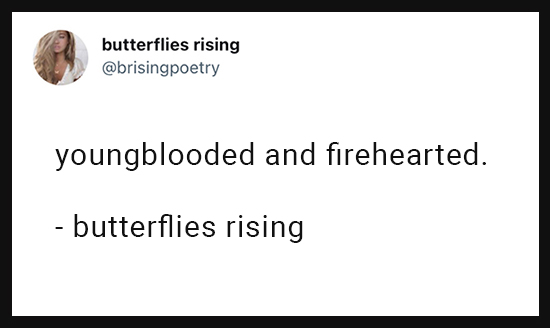youngblooded and firehearted