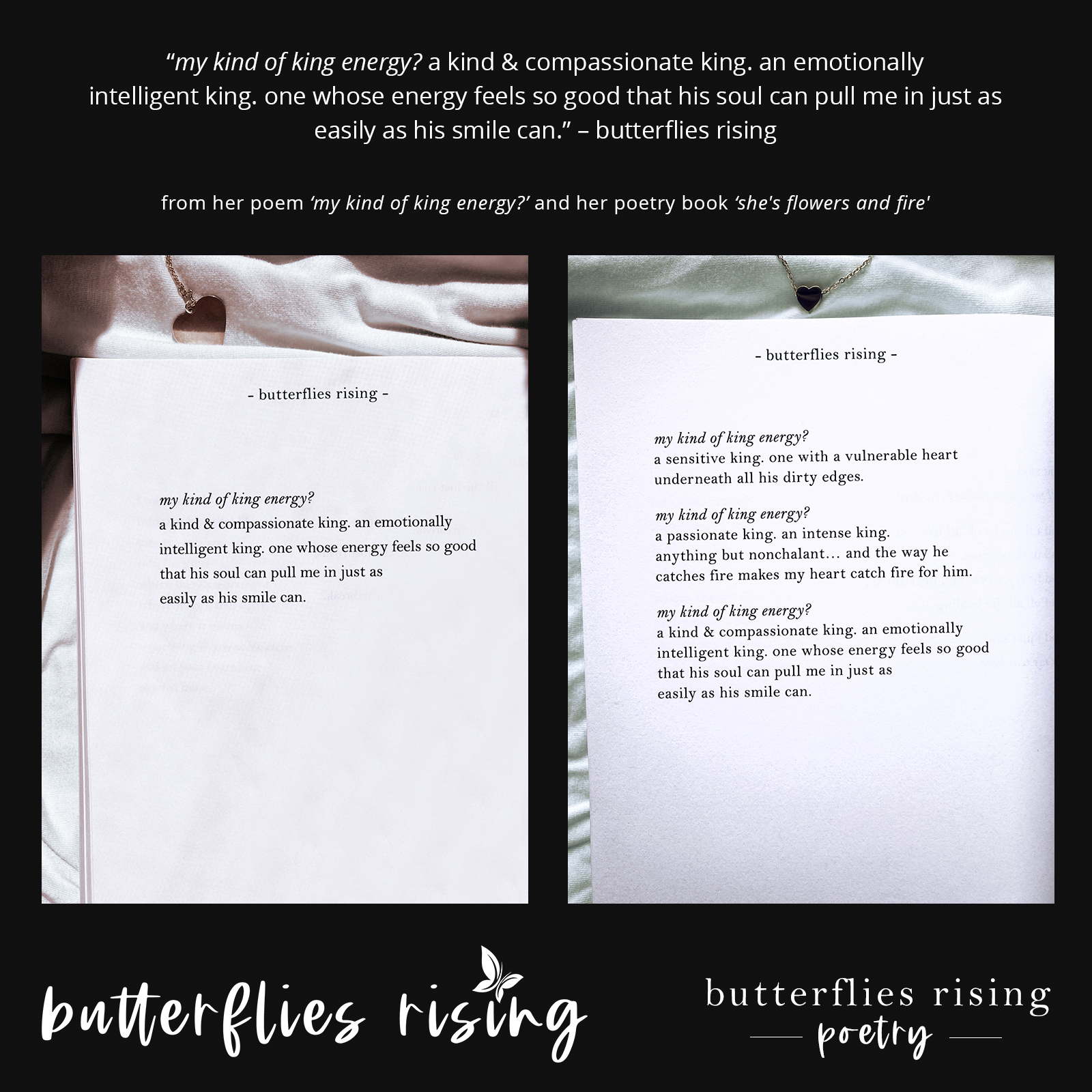 a kind & compassionate king. an emotionally intelligent king