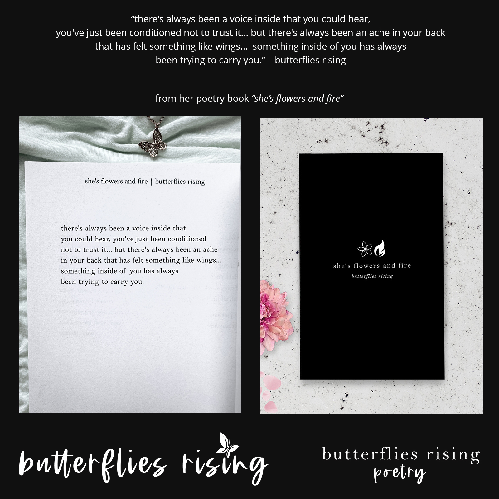 there's always been a voice inside that you could hear, you've just been conditioned not to trust it