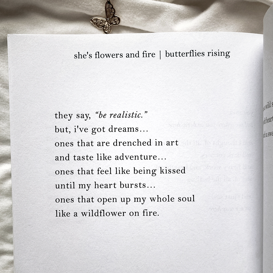 they say, be realistic. but, i've got dreams… ones that are drenched in art