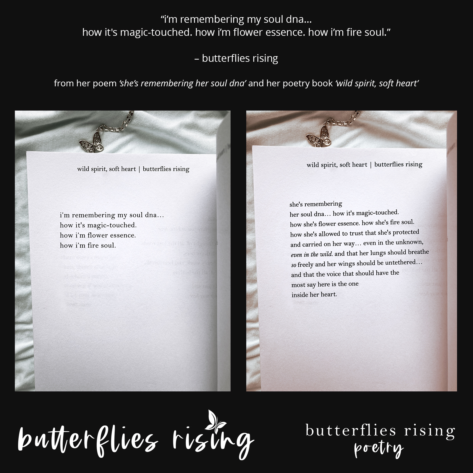 i’m remembering my soul dna… how it's magic-touched. how i’m flower essence. how i’m fire soul