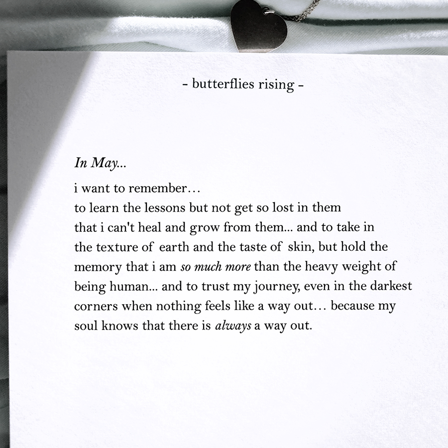 i want to remember… to learn the lessons but not get so lost in them