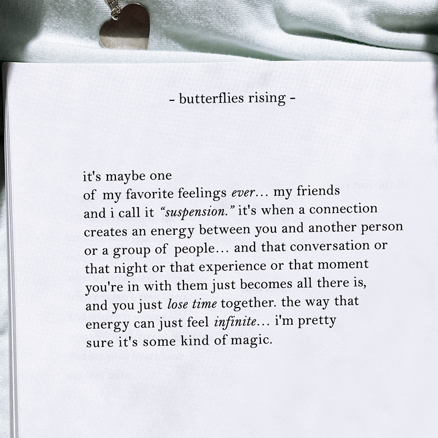 it’s maybe one of my favorite feelings ever… my friends and i call it suspension