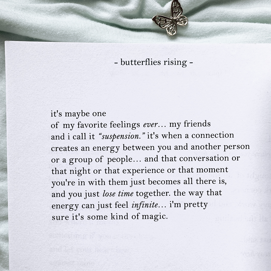 it’s maybe one of my favorite feelings ever… my friends and i call it suspension