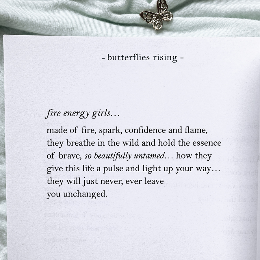 how they give this life a pulse and light up your way… they will just never, ever leave you unchanged