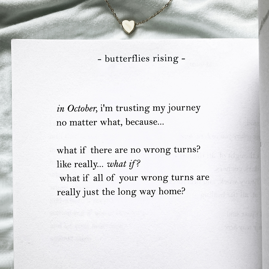 what if all of your wrong turns are really just the long way home