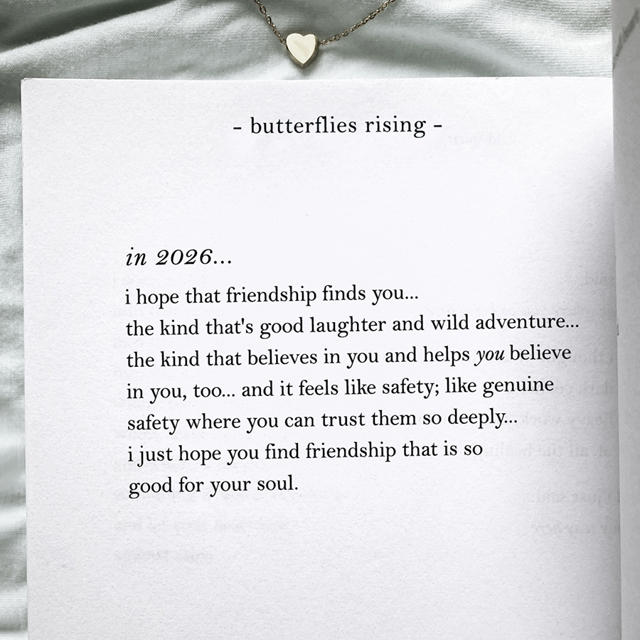 i hope that friendship finds you… the kind that's good laughter and wild adventure