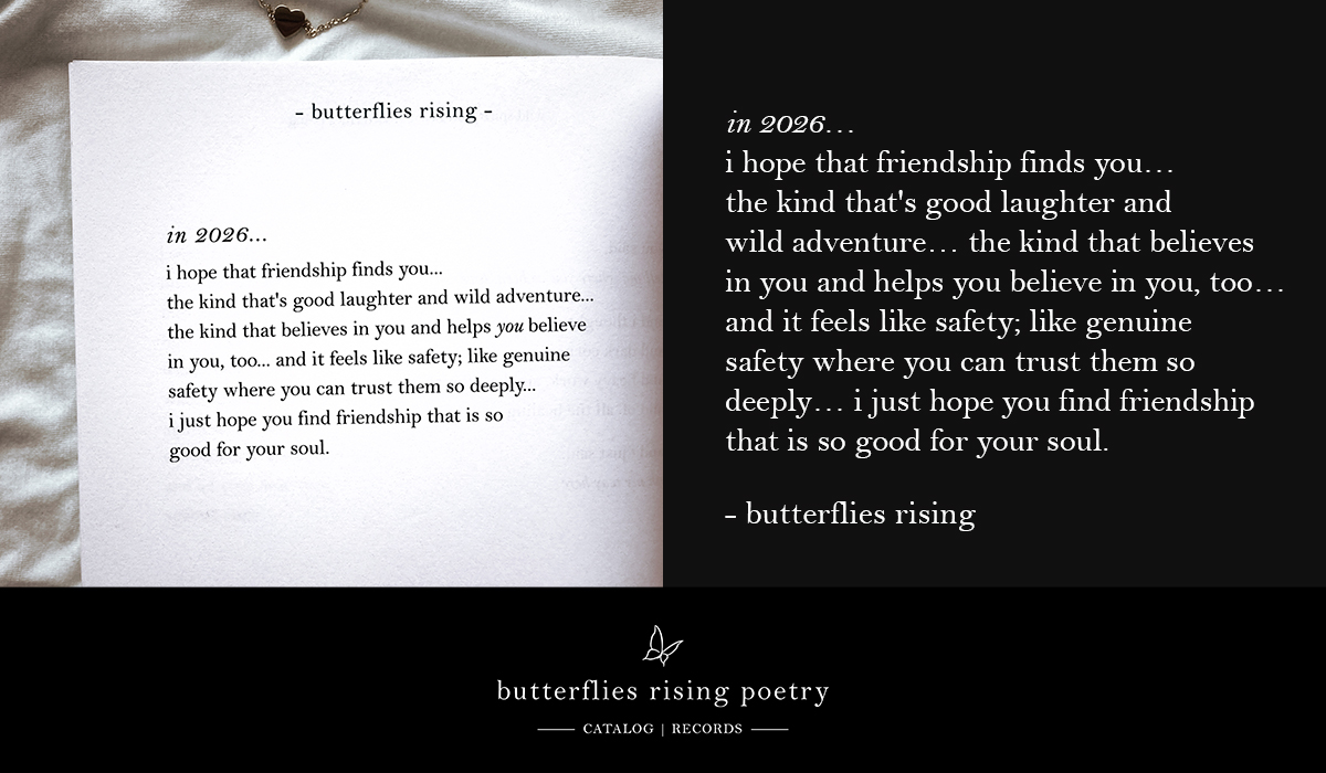 i hope that friendship finds you… the kind that's good laughter and wild adventure