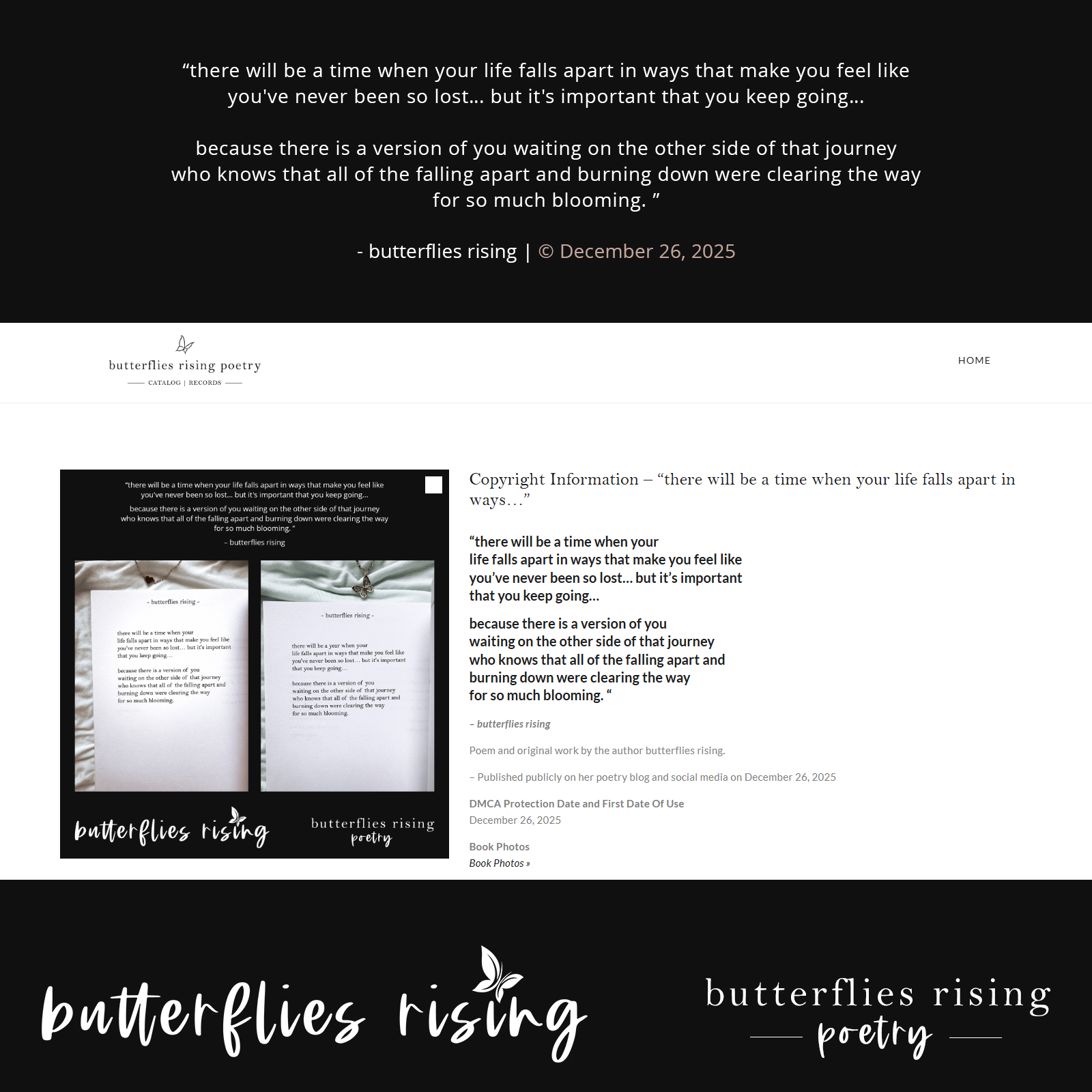 there will be a time when your life falls apart in ways that make you feel like you've never been so lost