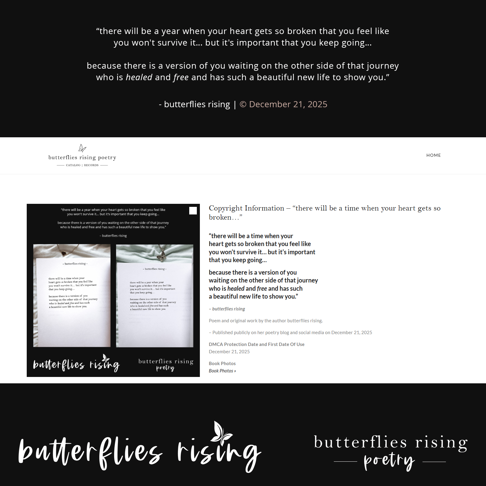 there will be a time when your heart gets so broken