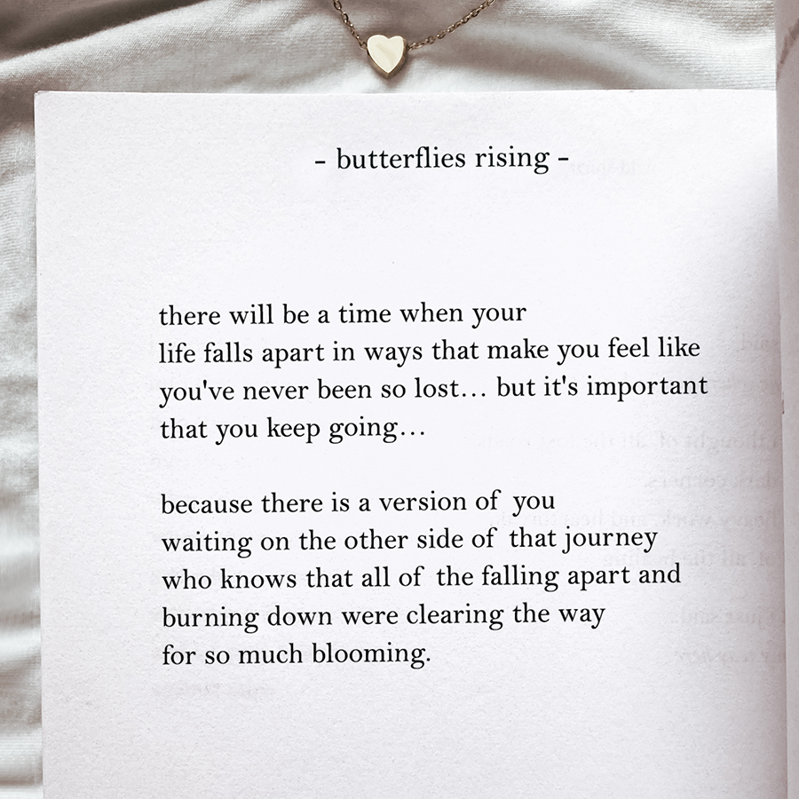 there will be a year when your life falls apart in ways that make you feel like you've never been so lost