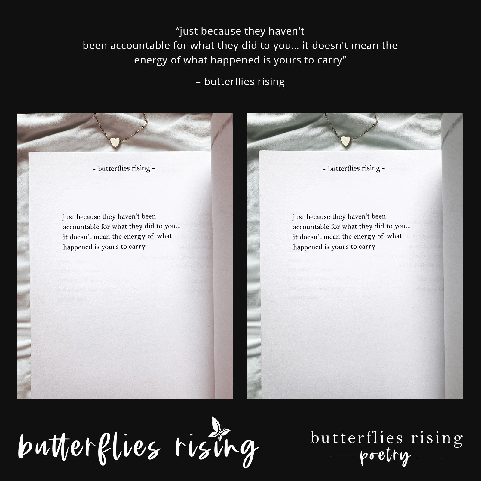 just because they haven't been accountable for what they did to you