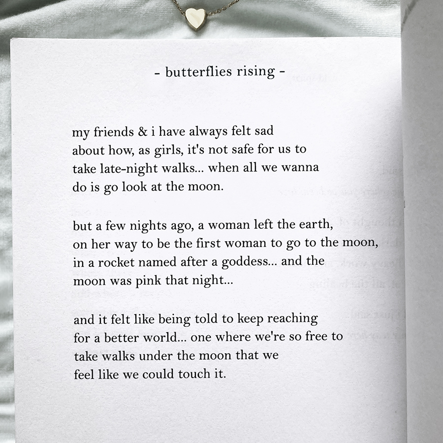 my friends & i have always felt sad about how, as girls, it's not safe for us to take late-night walks