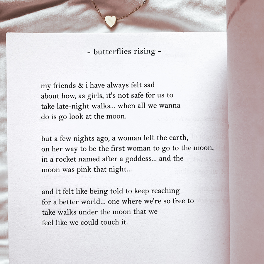 my friends & i have always felt sad about how, as girls, it's not safe for us to take late-night walks