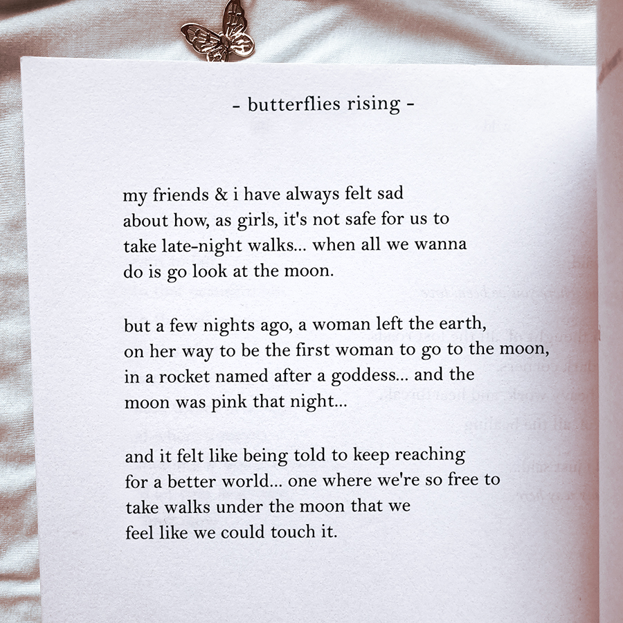 my friends & i have always felt sad about how, as girls, it's not safe for us to take late-night walks