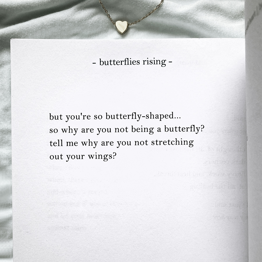 but you're so butterfly-shaped... so why are you not being a butterfly