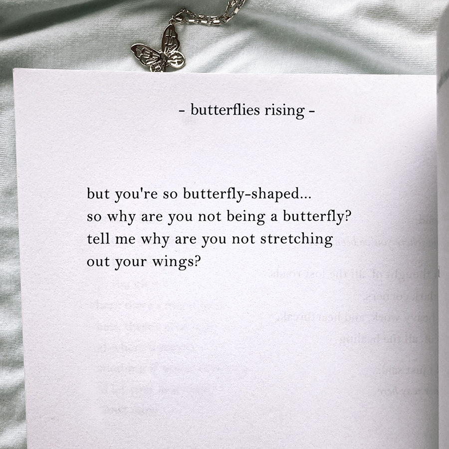 but you're so butterfly-shaped... so why are you not being a butterfly