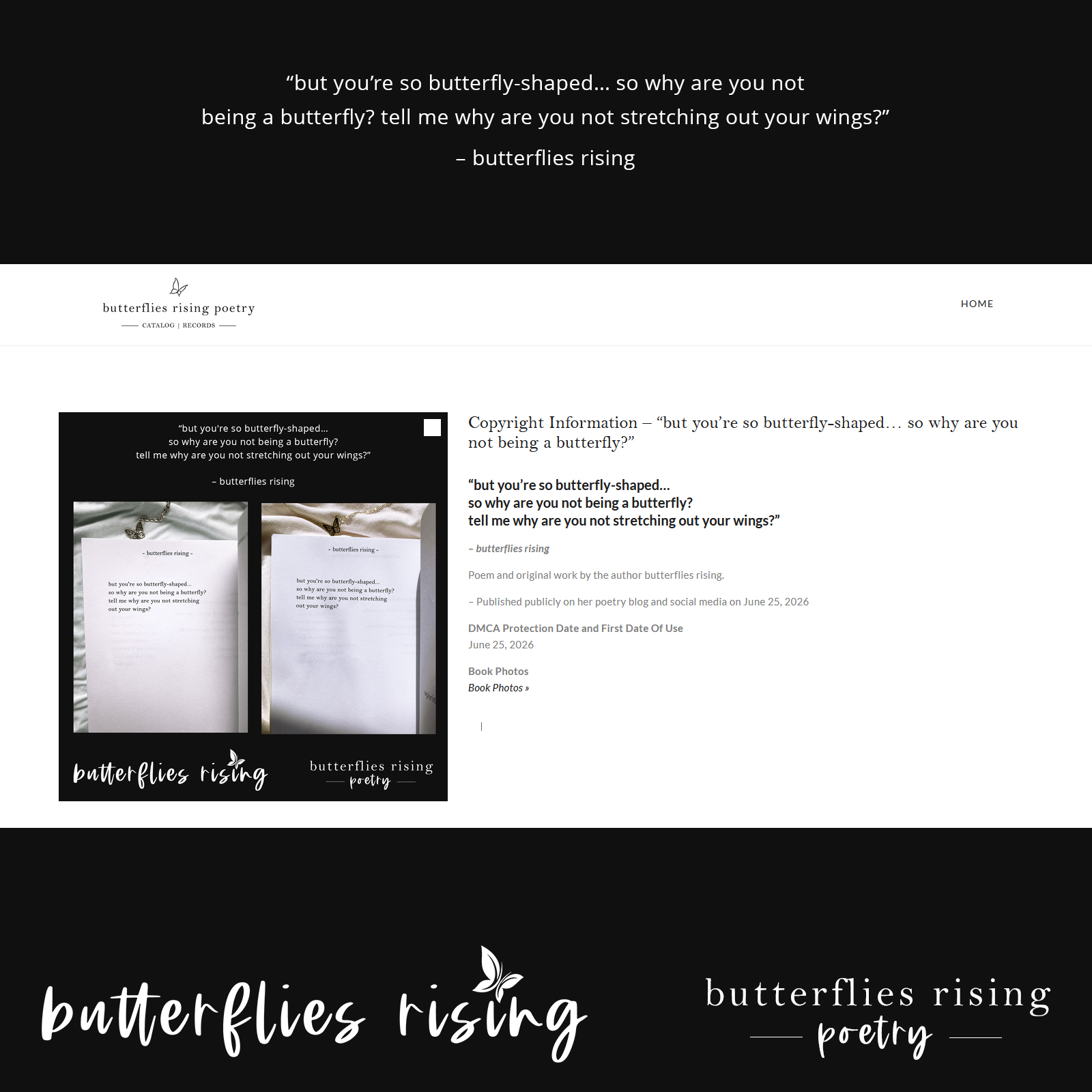 but you're so butterfly-shaped... so why are you not being a butterfly